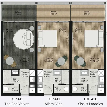 Apartamento Red Velvet-romantik Mit Balkon & Flussblick - Alpenzeit Im Zentrum Mit Parkplatz Bad Aussee