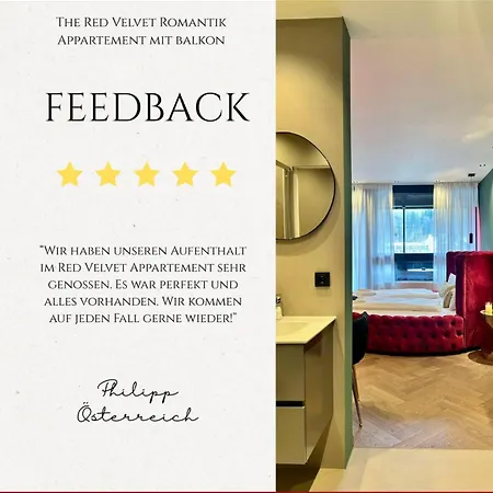 Daire Red Velvet-romantik Mit Balkon & Flussblick - Alpenzeit Im Zentrum Mit Parkplatz