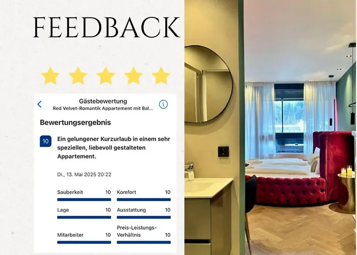 Red Velvet-romantik Mit Balkon & Flussblick - Alpenzeit Im Zentrum Mit Parkplatz * Bad Aussee